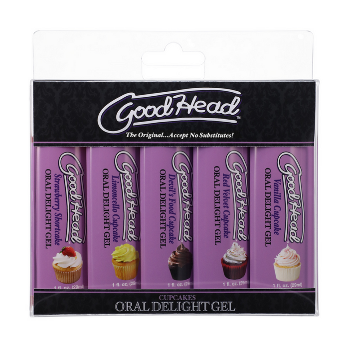 Oral Delight Gel - Cupcakes - 5 Pack - 1 fl oz / 29 ml