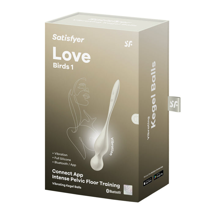 Love Birds 1 - Kegel Exercises and G-spot Stimulation - White