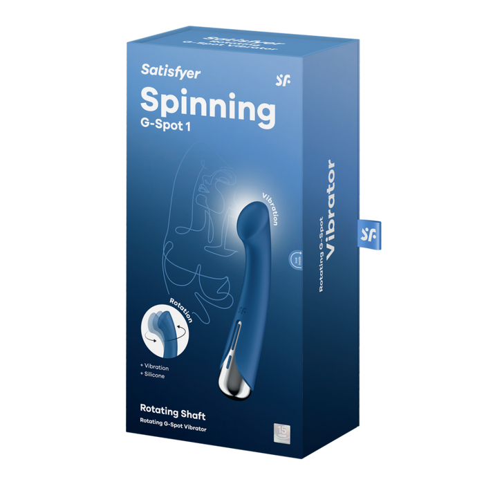 Spinning G-Spot 1 - Rotating G-Spot Vibrator - Blue