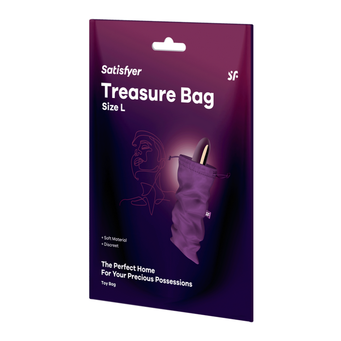 Treasure Bag - L - Violett