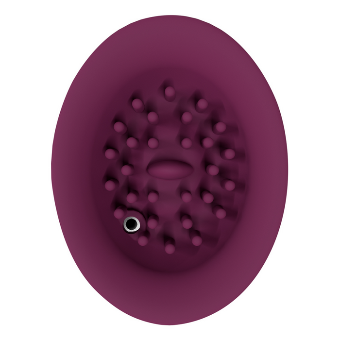 Twitch 3 - Rechargeable Vibrator and Suction - Burgundy