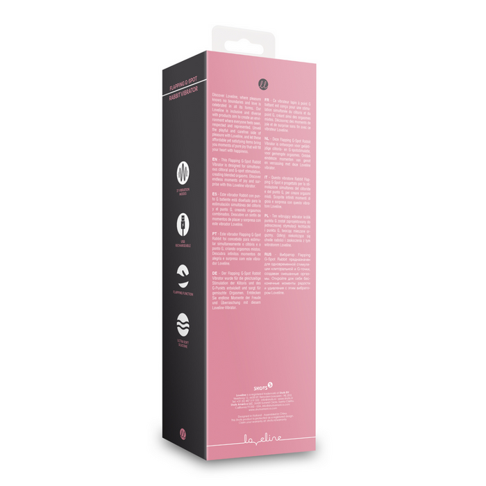 Flapperende G-Spot Rabbit Vibrator