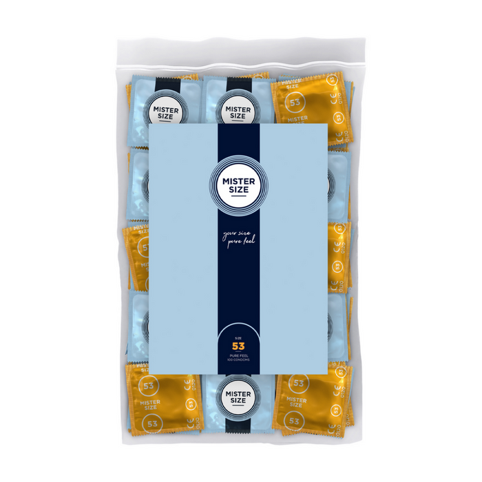 Pure Feel - Condoms 53 mm - 100 Pack