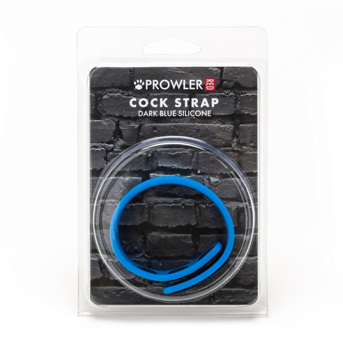 Silicone Cock Strap - Dark Blue