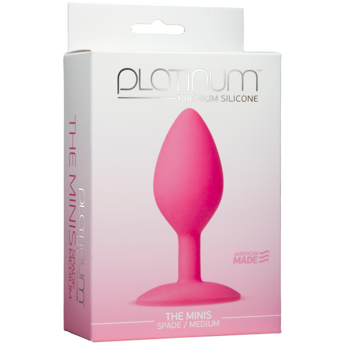 De Minis - Spade Butt Plug - Medium