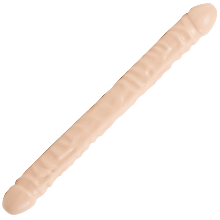 Veined Double Header - Dildo with Double Ends - 18 / 45 cm