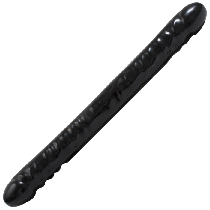 Veined Double Header - Dildo with Double Ends - 18 / 45 cm