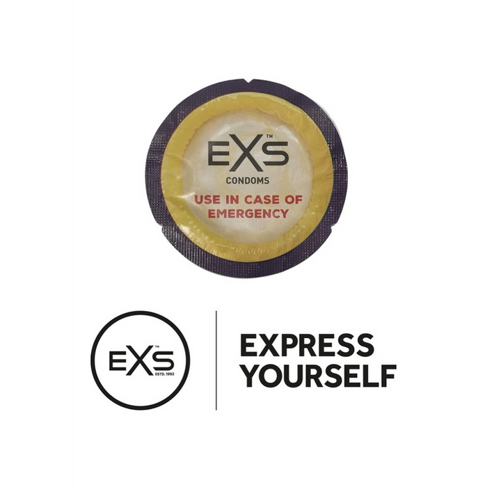 EXS Use In Case of Emergency! - Condoms - 100 Pieces