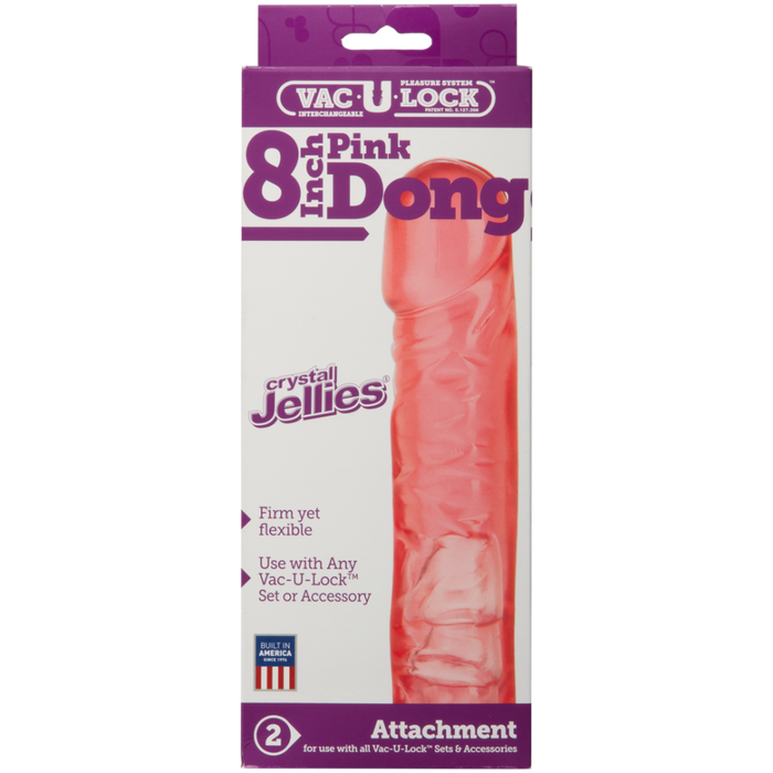 Crystal Jelly Dildo - 8 / 20 cm