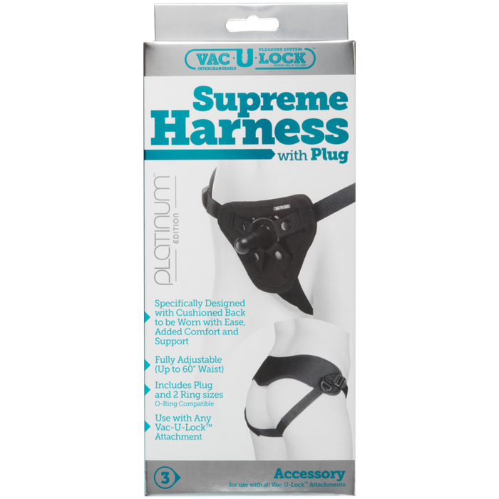 Platinum Supreme Harness with Plug