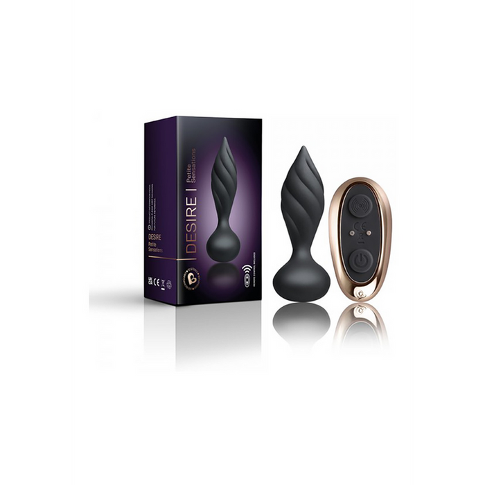 Petite Sensations Desire - Vibrating Butt Plug with Structure