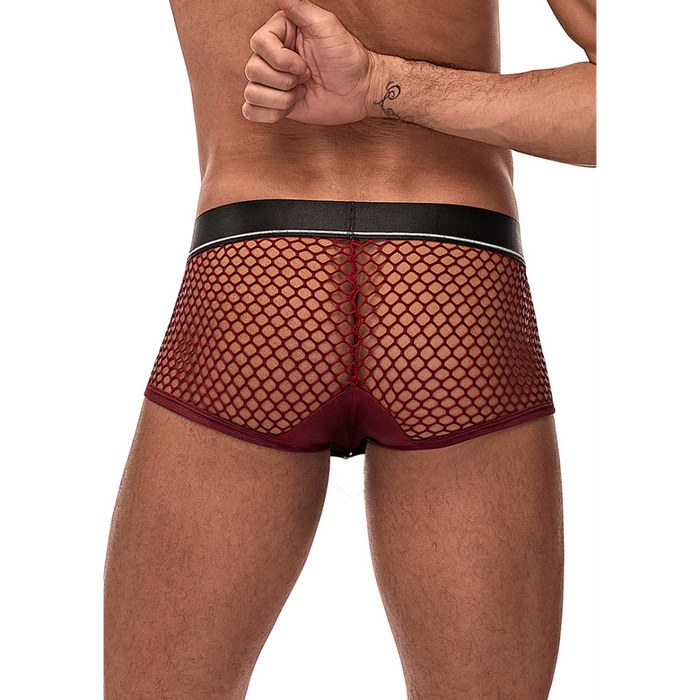 Mini Cock Ring Short - XL - Burgundy