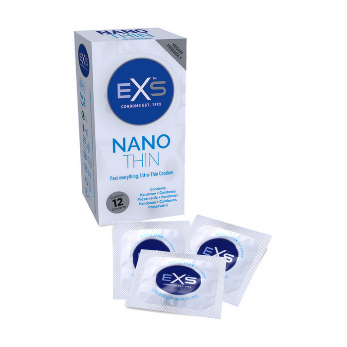 EXS Nano Thin - Condoms - 12 Pieces