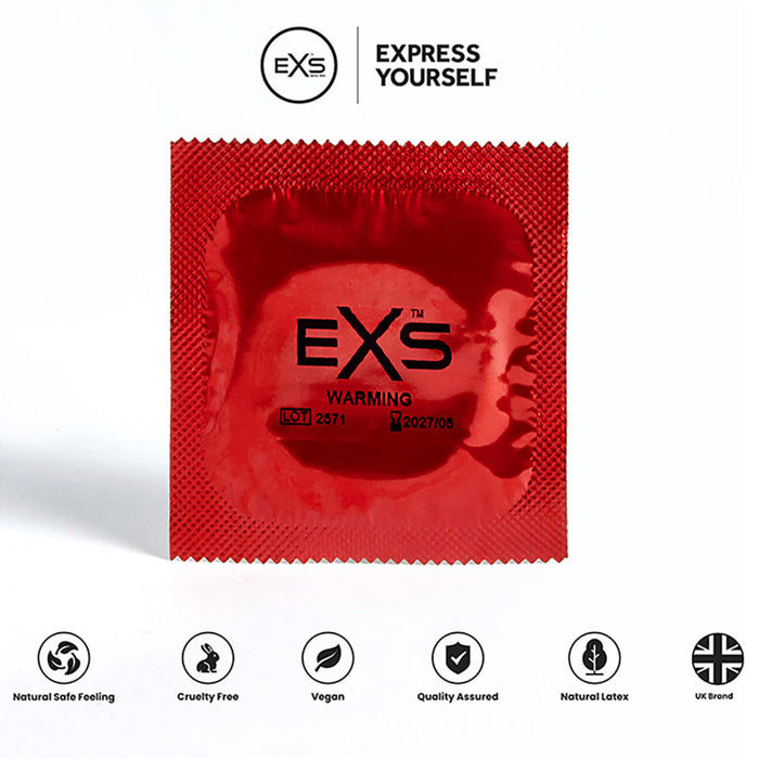 EXS Warming - Condoms - 12 Pieces