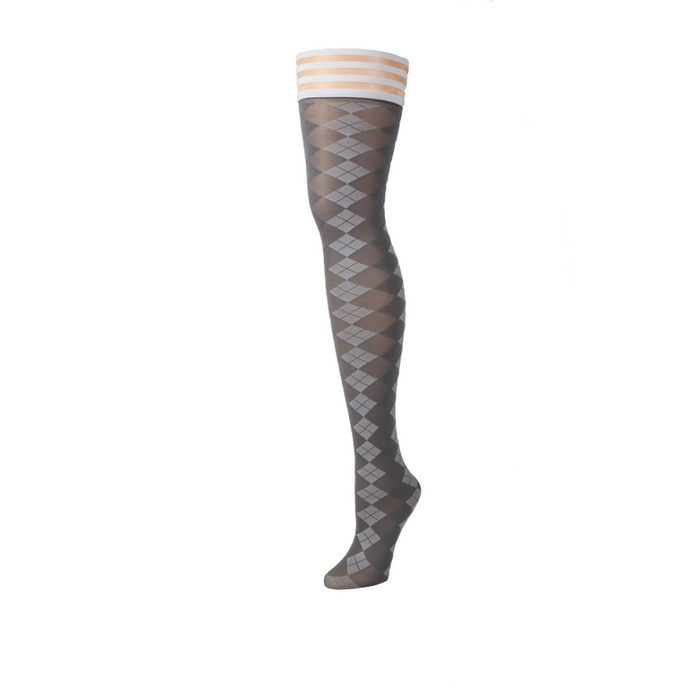 Par 4 - Thigh High - B - Grey