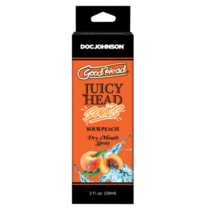 Juicy Head - Dry Mouth Spray - Sour Peach - 2 fl oz / 60 ml