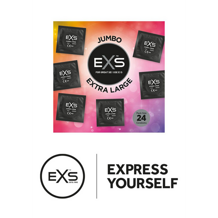 EXS Jumbo Pack - Condoms - 24 Pieces