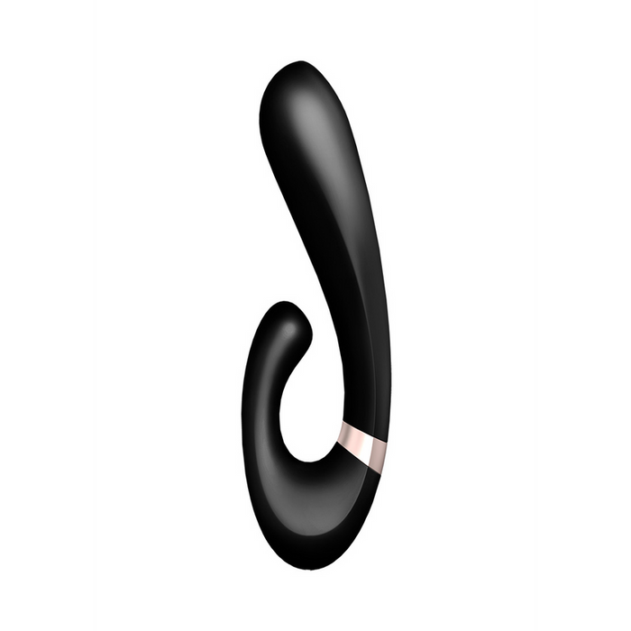 Heat Wave - Warming Vibrator and Clitoral Stimulator - Black