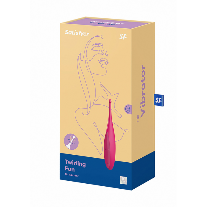 Twirling Fun - Tip Vibrator - Magenta