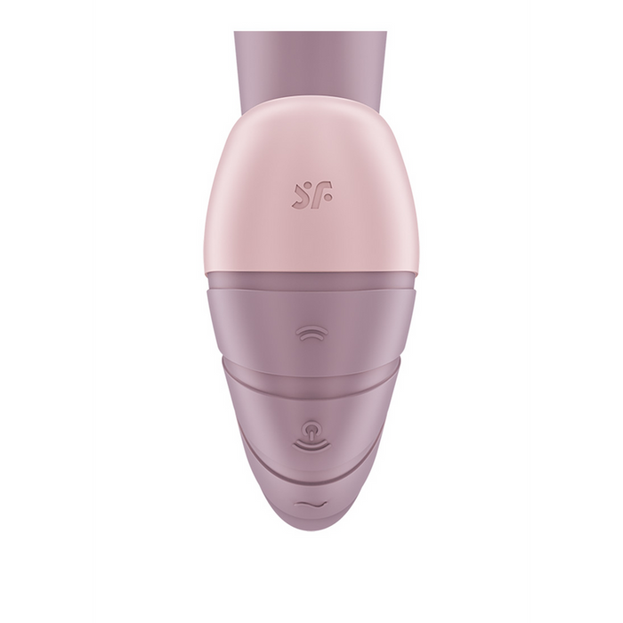 Supernova - Insertable Double Air Pulse Vibrator - Old Rose