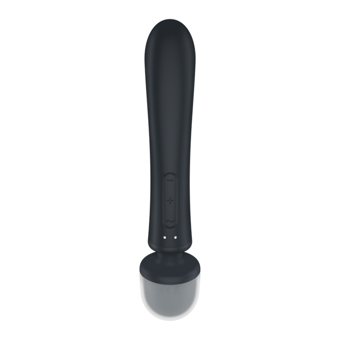 Triple Lover - Hybrid Wand Vibrator - Grey