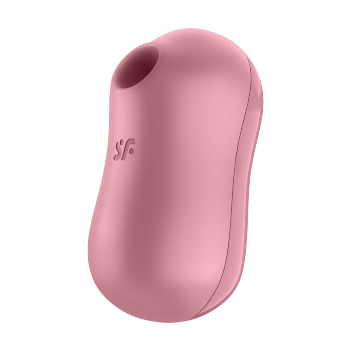 Cotton Candy - Double Air Pulse Vibrator - Light Red