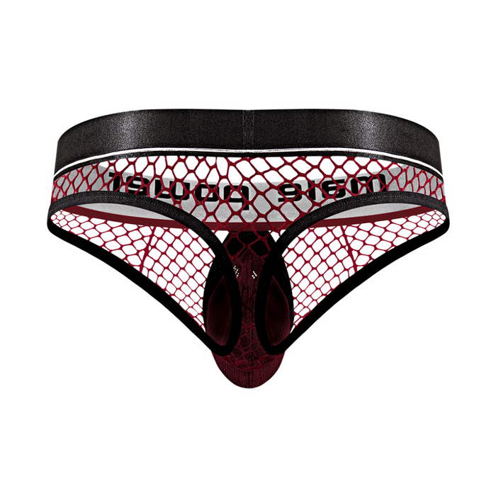 Cock Ring Thong - L/XL - Burgundy