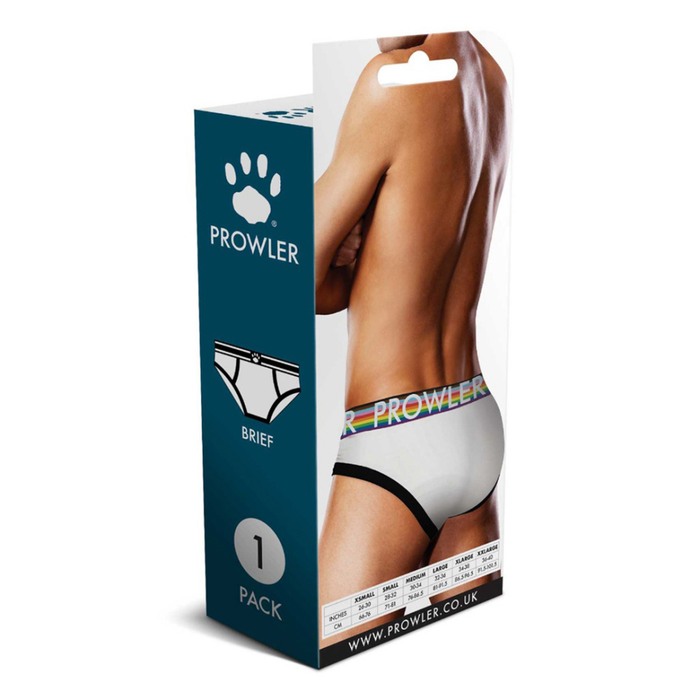 Oversized Paw Brief - XXL - White