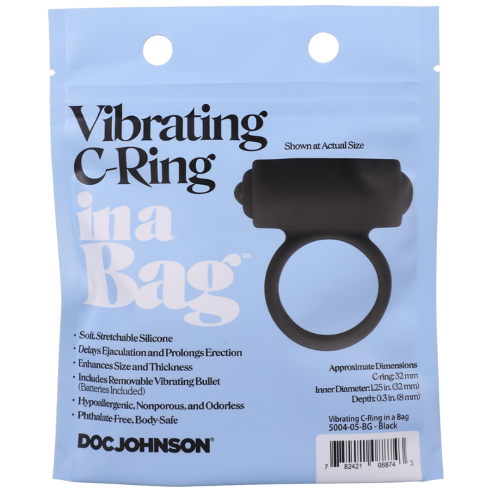 Vibrating C-Ring - Black