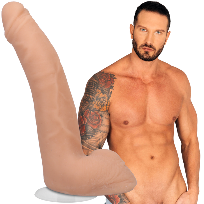 Quinton James - Realistic ULTRASKYN Dildo - 9.5 / 24 cm