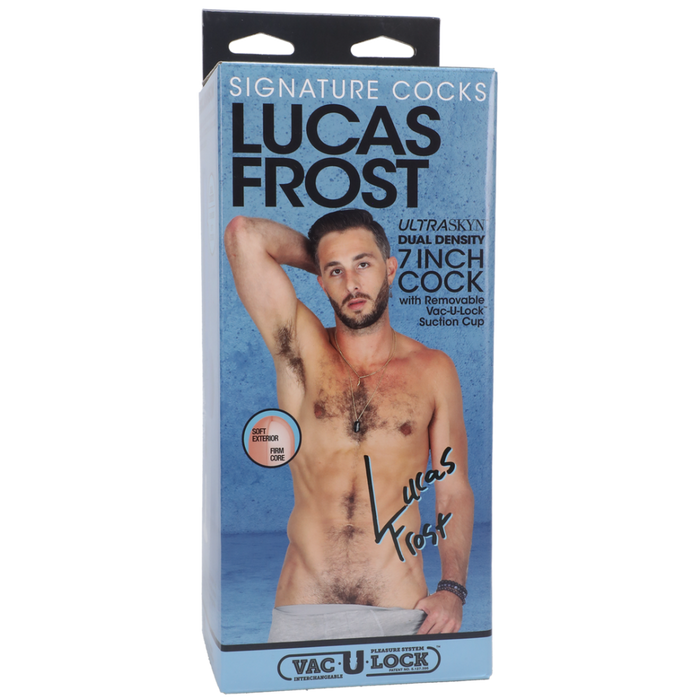 Lucas Frost - Realistische ULTRASKYN Dildo - 7 / 18 cm - Vanilla