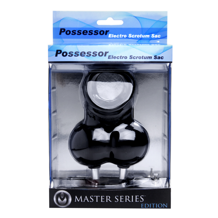 Possessor - Electro Scrotum Sac Cockring met Ballen