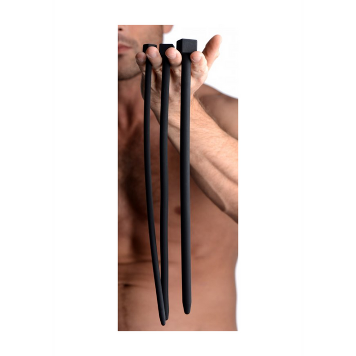 Screw-On Luxury Silicone Urethral Sounding