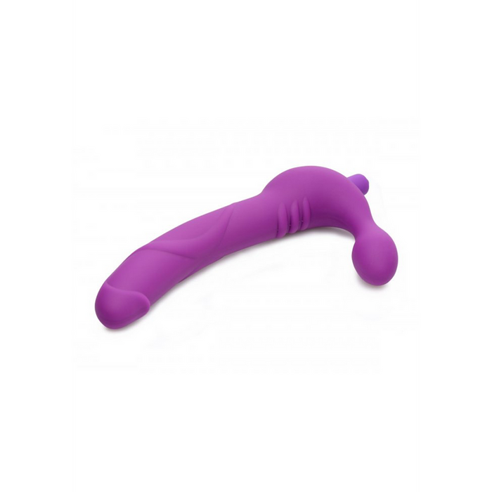 Royal Rider - Vibrerende Siliconen Strapless Strap-On