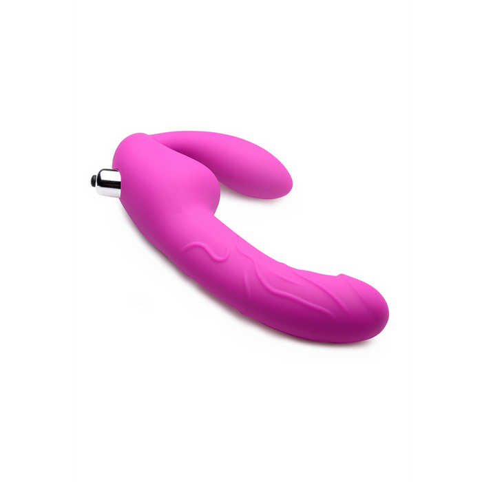 Royal Rider - Vibrerende Silicone Strapless Strap-On