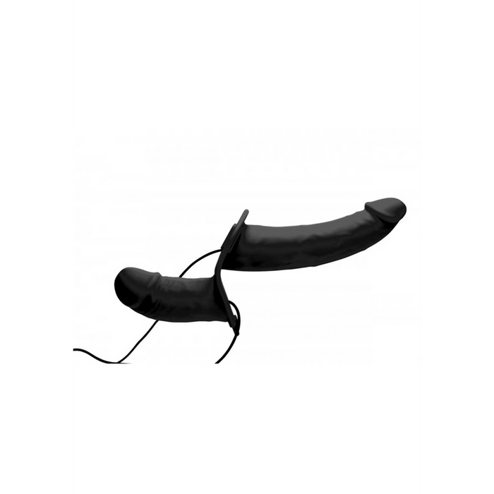 Supreme Pleasure - Vibrerende Dubbele Dildo met Harness