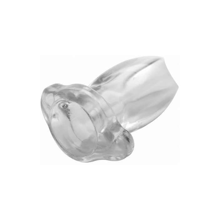 Gape Glory - Transparent Hollow Anal Plug - Large