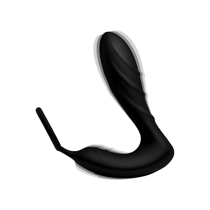 Siliconen Prostaat Vibrator en Strap met Afstandsbediening