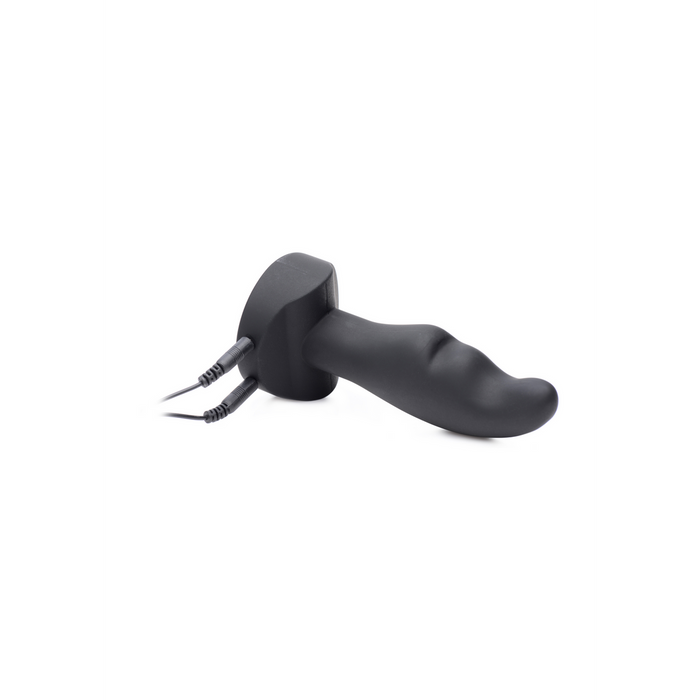 Electro Zinger - Ribbed E-Stim Silicone Plug