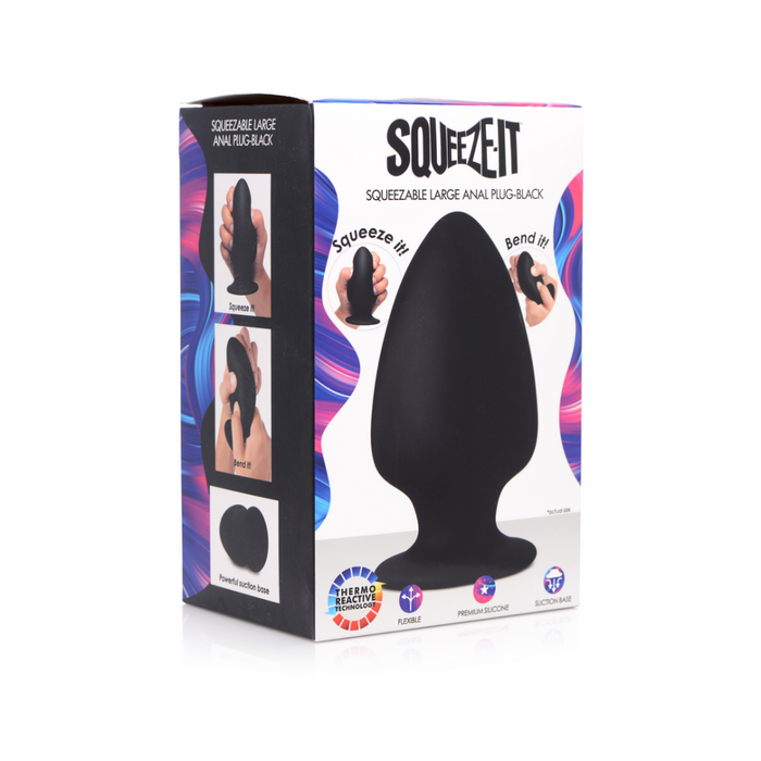 Squeezable Anal Plug - Large