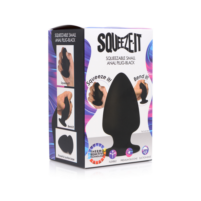 Squeezable Anal Plug - Small