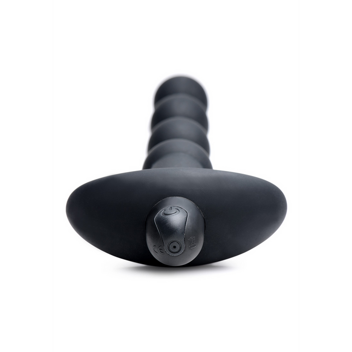 Vibrating Silicone Anal Beads and Remote Control