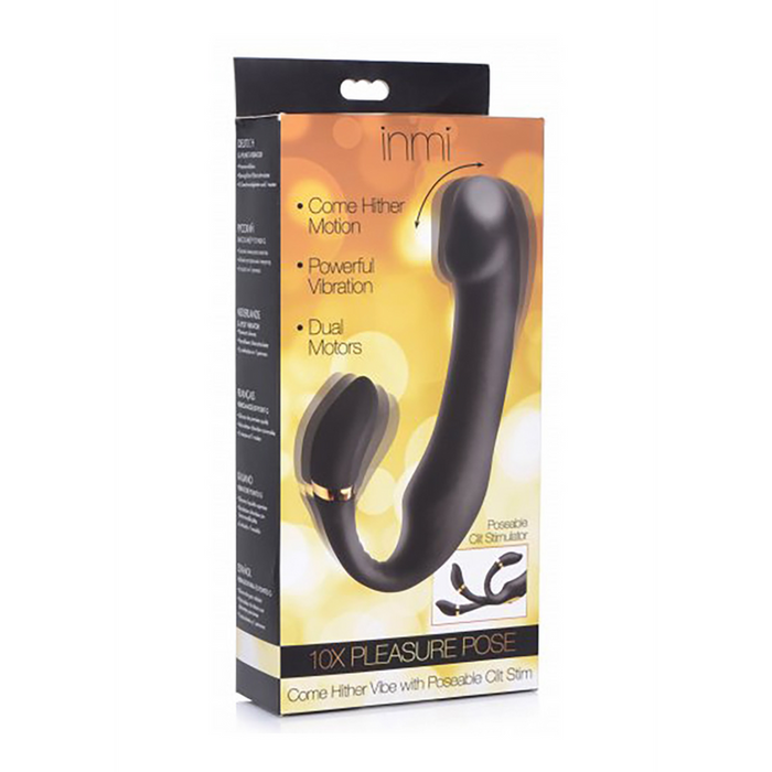 Pleasure - Siliconen Vibrator met Clitoris Stimulator