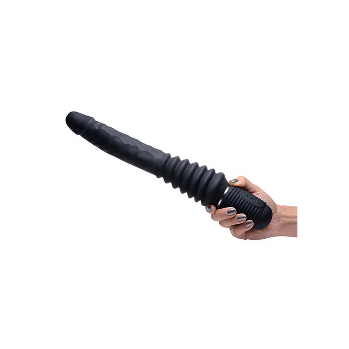 Thrust Master - Vibrerende en Duwende Dildo met Handvat