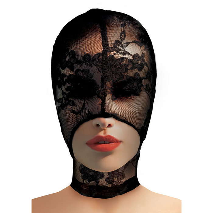 Lace Seduction - Lace Bondage Mask