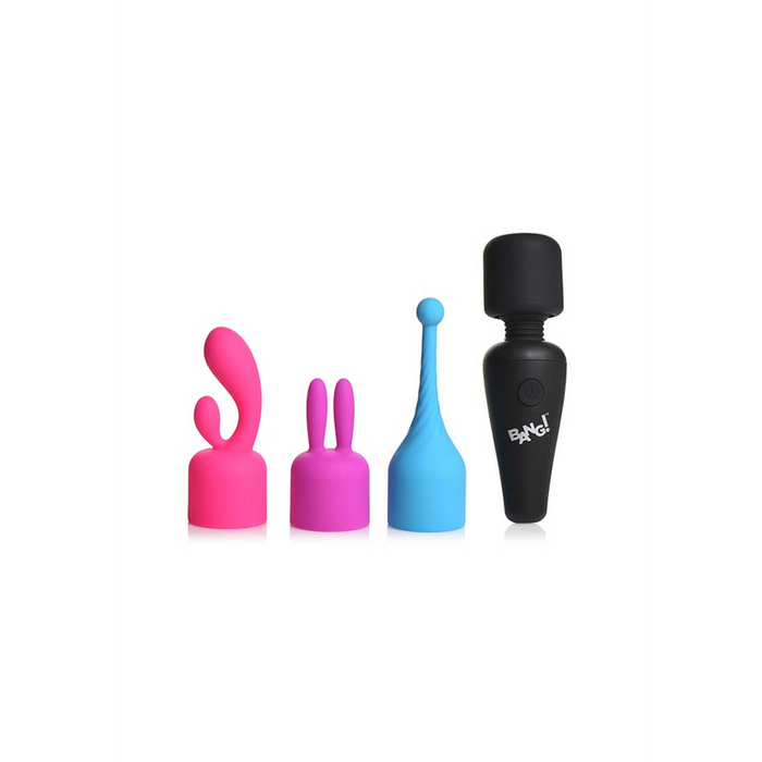 Mini Wand Massager met 3 Opzetstukken