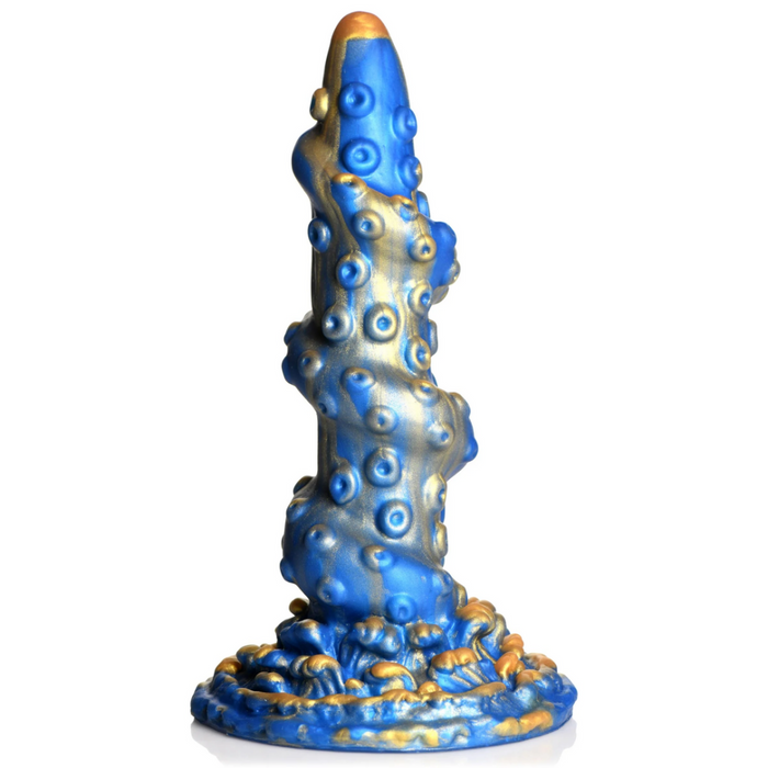 Kraken Silicone Dildo - Blue