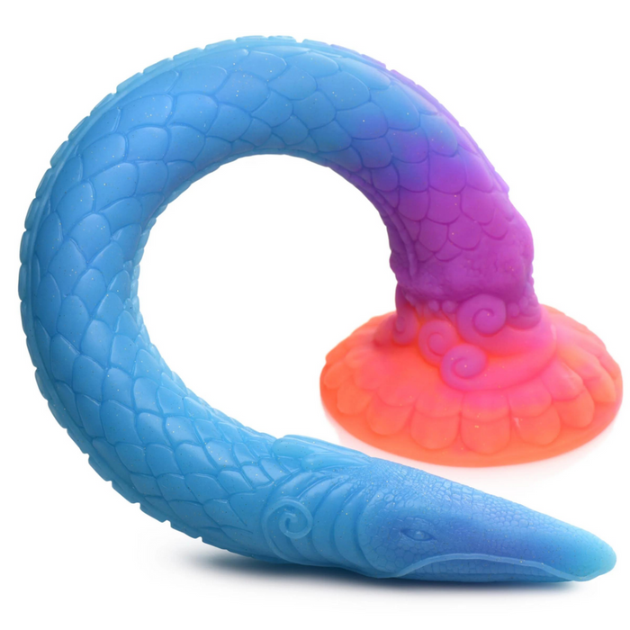 Makara - Glow in the Dark - Siliconen Slang Dildo