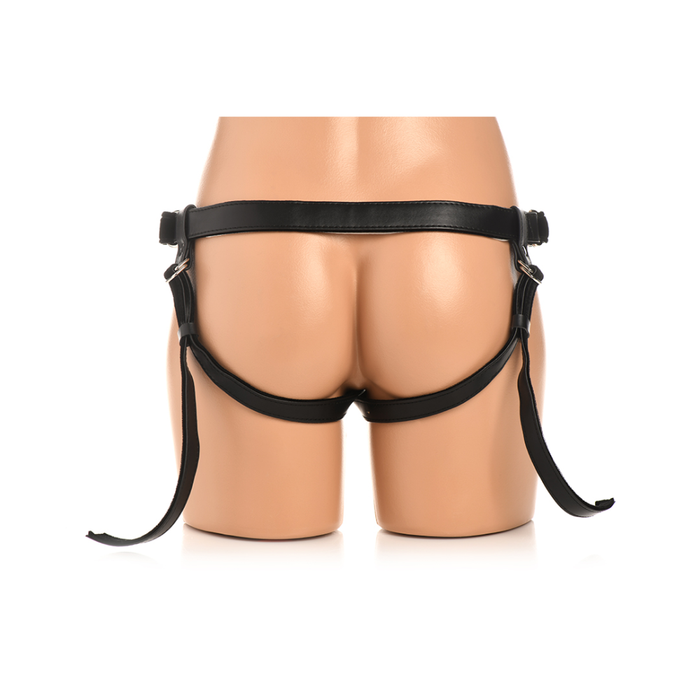 Velvet Kiss Strap-On Harnas - Zwart