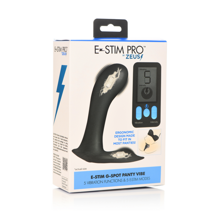 E-Stim Pro - G-Spot Panty Vibe - Zwart